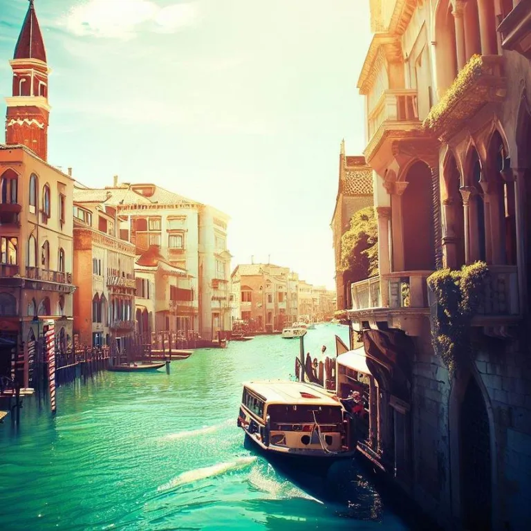 Ταξίδι στη βενετία: ανακαλύπτοντας την ομορφιά των υδάτινων οδών