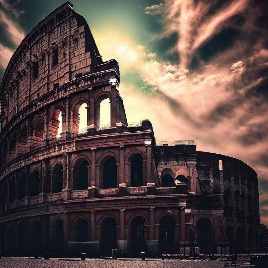 Το κολοσσαίο της ρώμης: ένας αρχιτεκτονικός θησαυρός